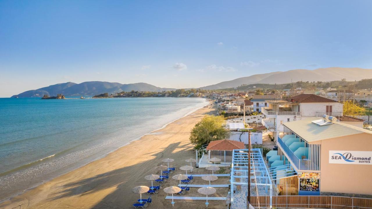 Sea Diamond Suites Laganas Ngoại thất bức ảnh
