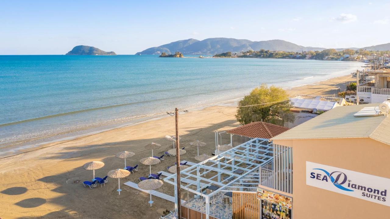 Sea Diamond Suites Laganas Ngoại thất bức ảnh