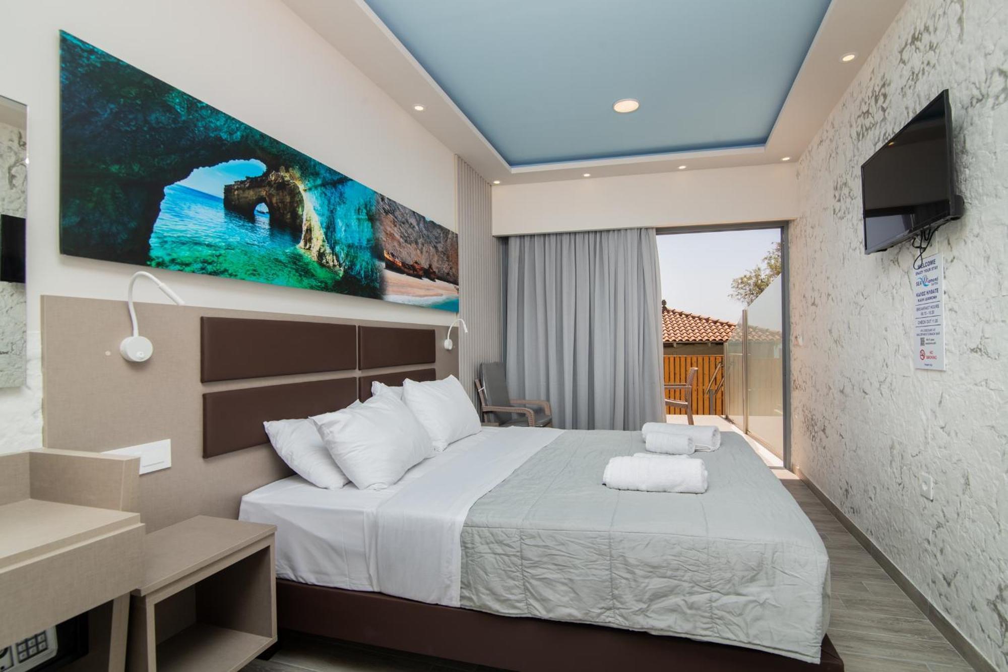 Sea Diamond Suites Laganas Ngoại thất bức ảnh